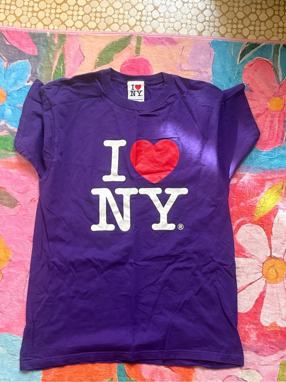 I Love NY Purple T-Shirt